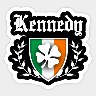 Kennedy Shamrock Crest Sticker